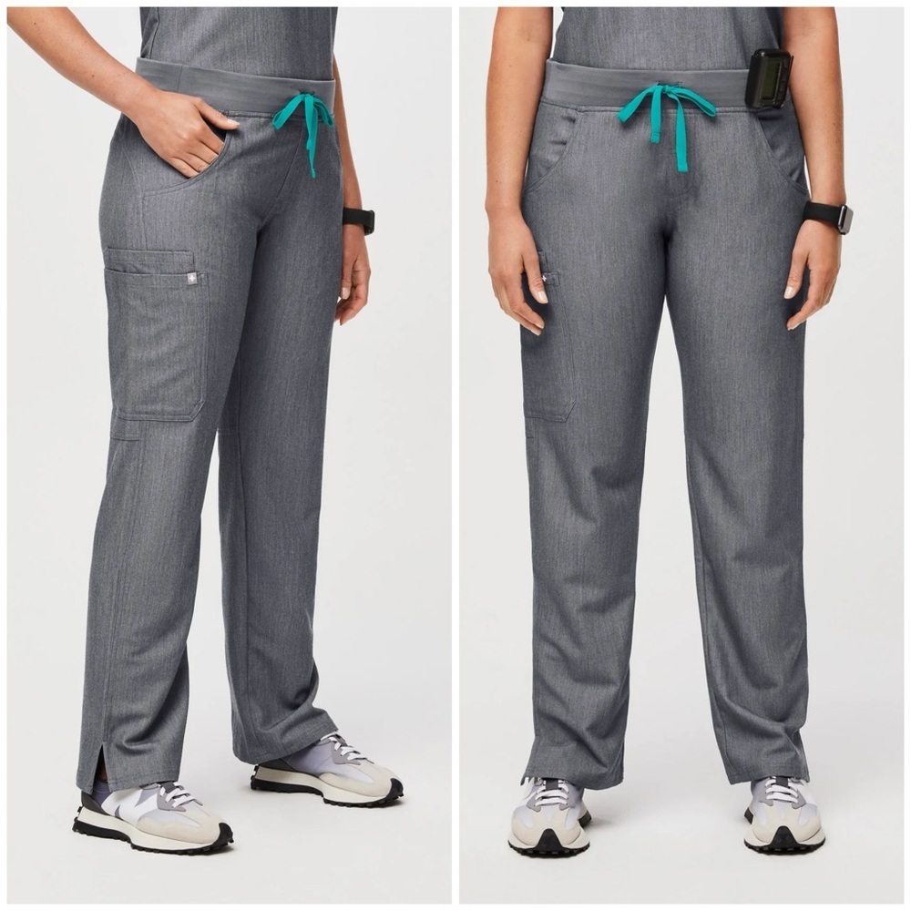 Figs Kade cargo scrub pants graphite grey XXL NEW